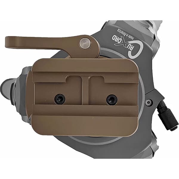 Crux Ordnance Gen 2 Tripod Combination Picatinny and Arca FDE/Tan Rail Mount CO-022
