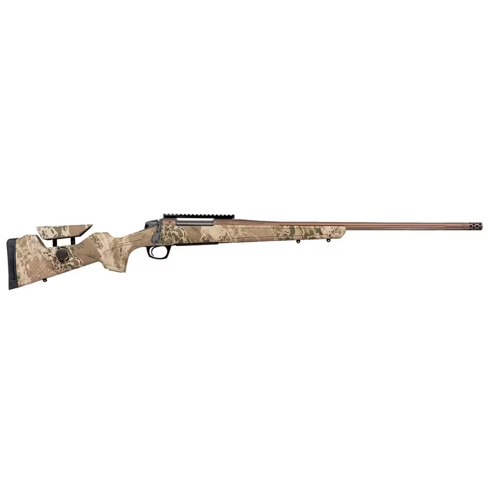 CVA Cascade Long Range Hunter 6.5 Creedmoor 22&quot; 1:8&quot; 5/8x24&quot; Bbl Smoke Bronze/Real Tree Hillside Rifle w/Soft Touch Stock CR3951