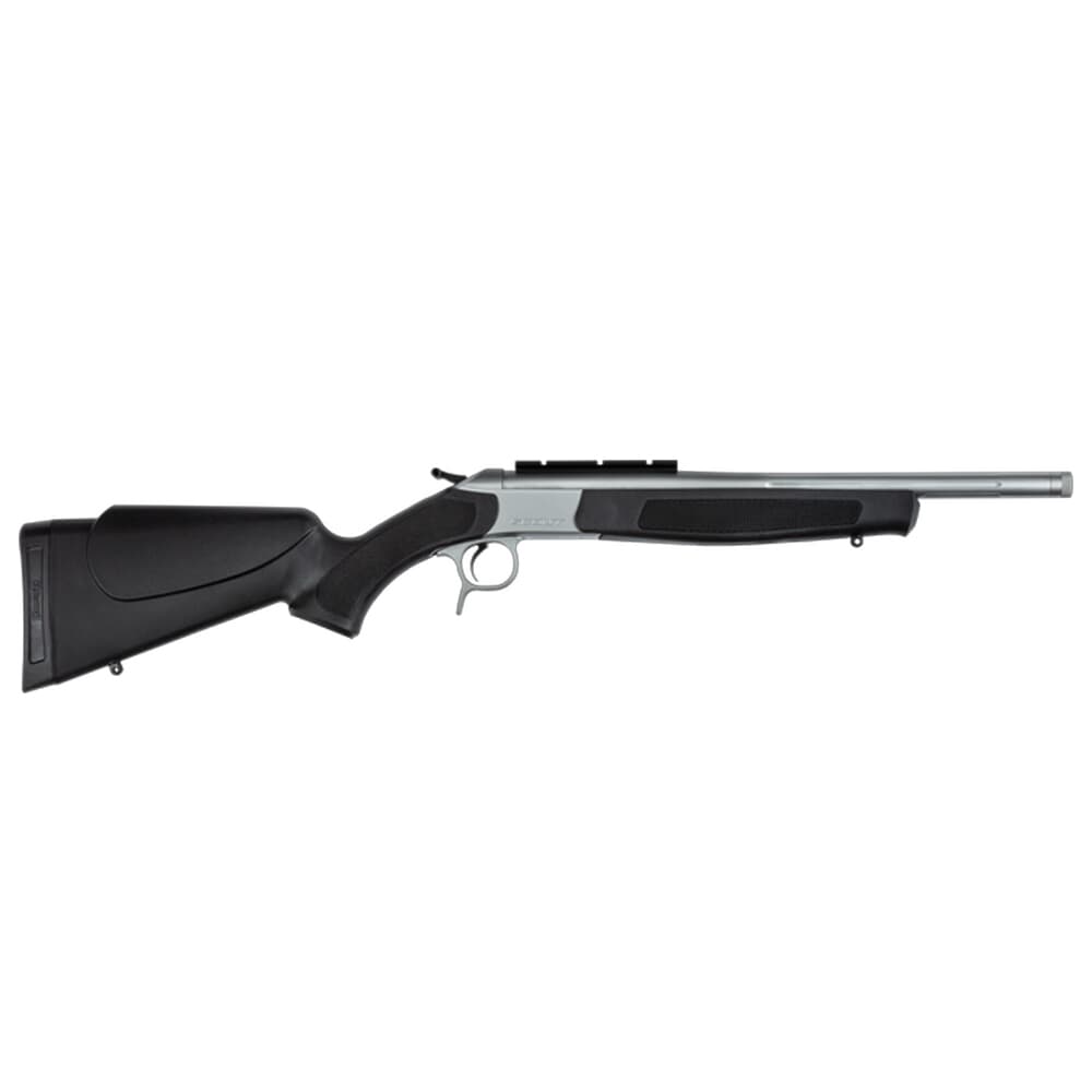 CVA Scoped Scout TD Compact .243 Win 20" 1:10" 5/8x24" Bbl Stainless/Black Take-Down Single Shot Rifle w/1.5-5x32 KONUSPRO & Case CR4816SSC
