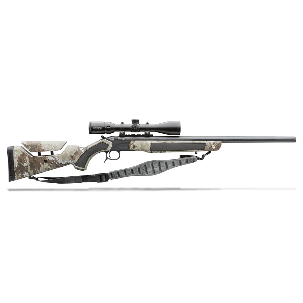 CVA Accura MR-X .45 Cal 26&quot;3/4x24 Bbl Sniper Grey/Veil Alpine Break Action Inline Muzzleloader w/VF Ignition Kit, 3-9x40 Scope &amp; Soft Case PR3222NSC