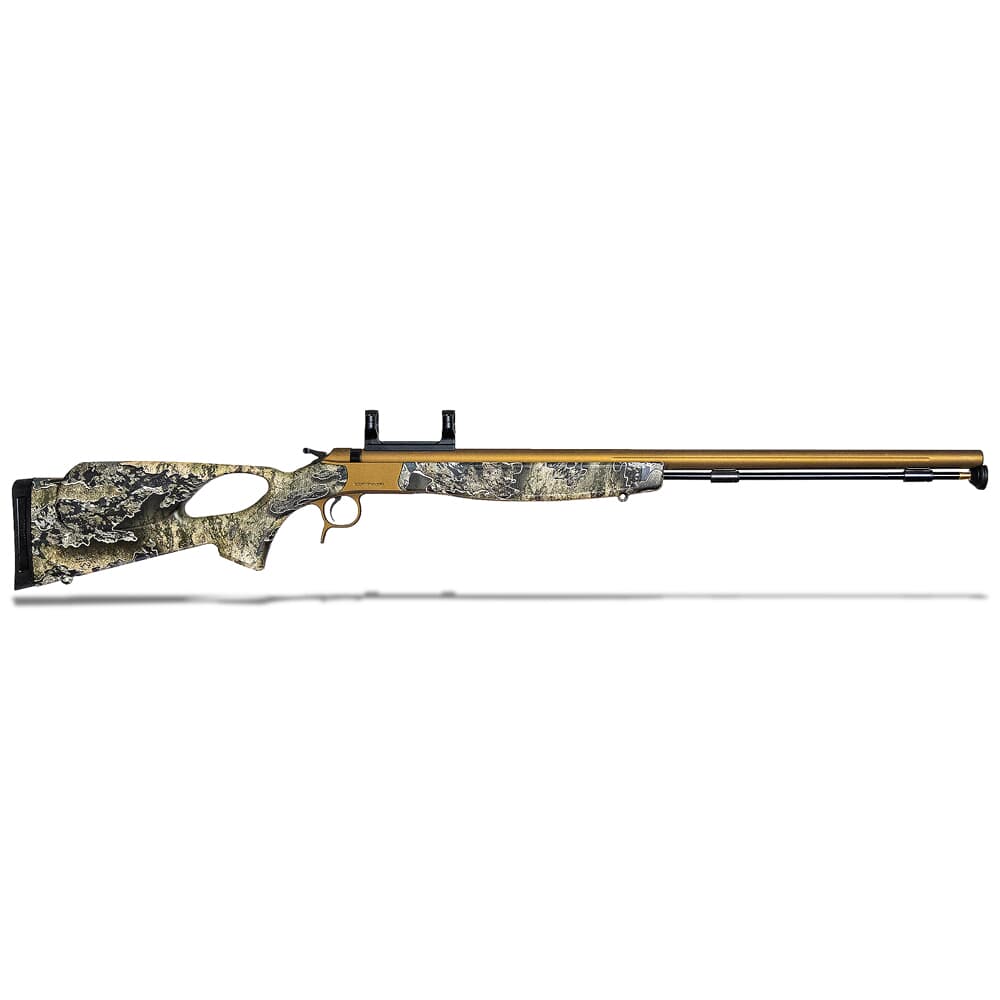 CVA Optima V2/LR 209 Magnum .50 Cal 28&quot; 3/4x24 Bbl Burnt Bronze/Realtree Excape Thumbhole Break Action Inline Muzzleloader PR2037NM