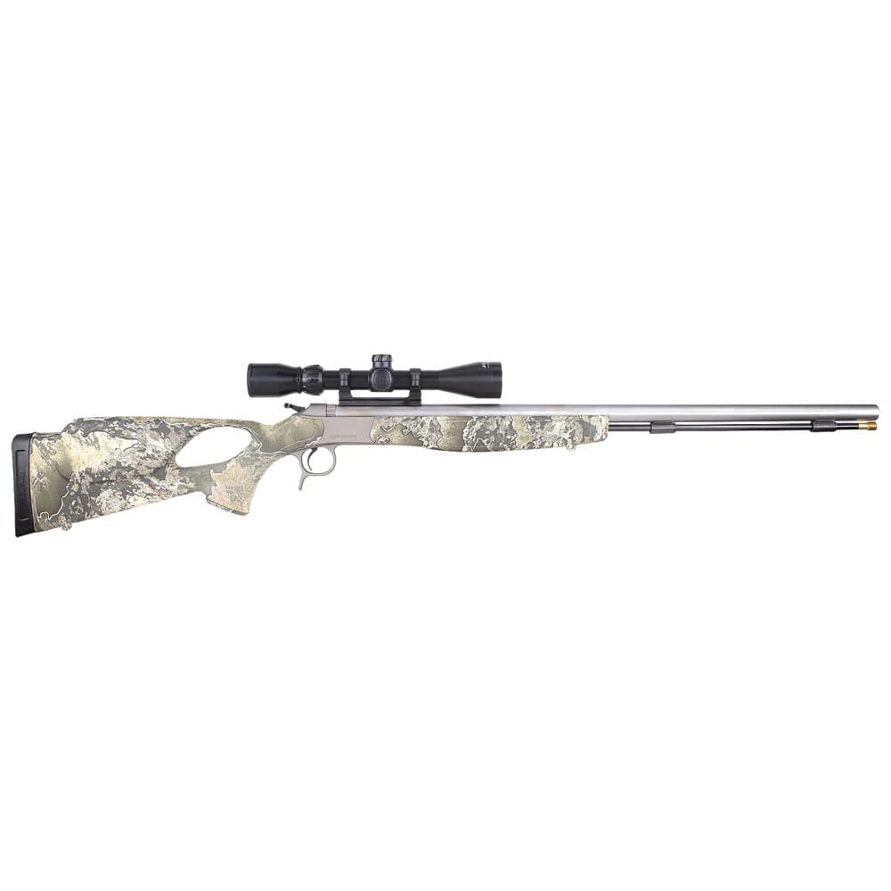 CVA OPTIMA V2 LR TH .50 Cal 28&quot; 1:28&quot; Bbl SS/Excape BA Inline Muzzleloader w/KonusPro 3-9x40 BDC, DuraSight Mounts, &amp; Soft Case PR2038SSC