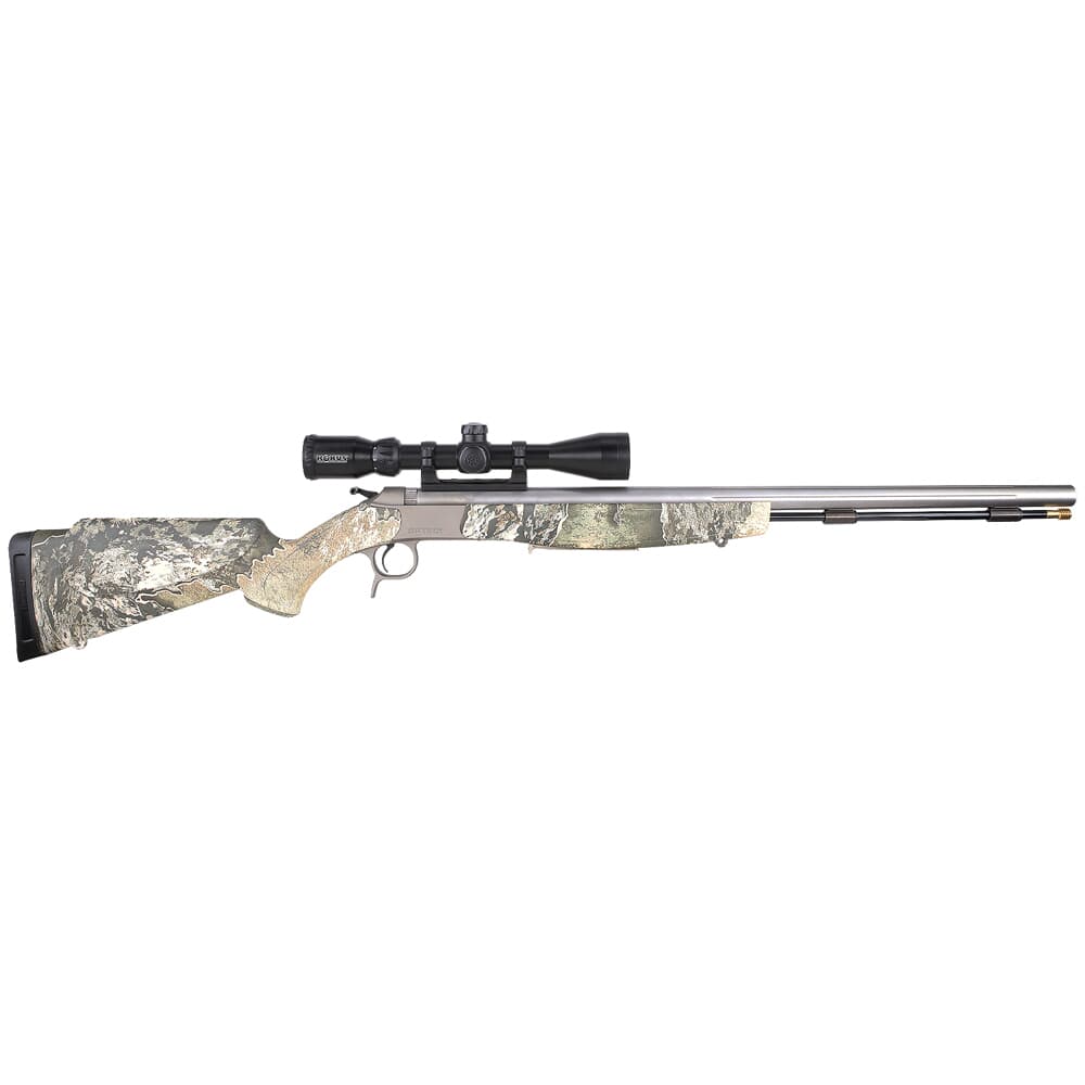 CVA OPTIMA V2 .50 Cal 26&quot; 1:28&quot; Bbl SS/Excape Break Action Inline Muzzleloader w/KonusPro 3-9x40 BDC, DuraSight Mounts, &amp; Soft Case PR2040SSC