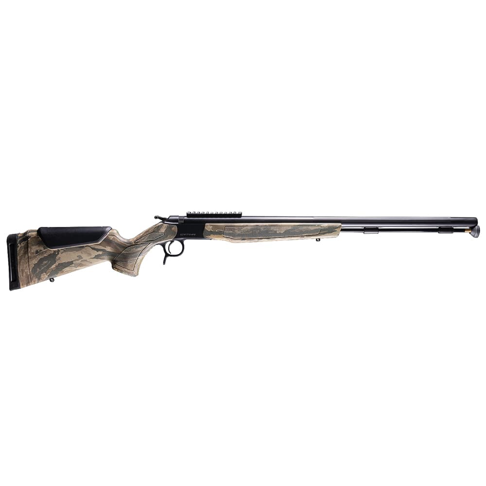 CVA Optima Series .50 Cal 26&quot; Fluted Muzzleloader Rifle w/ 0 MOA Picatinny Rail or Williams Sights Optima Realtree Legacy PR2047NM