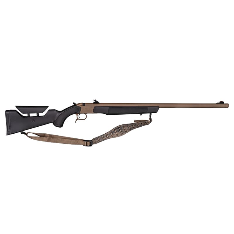 CVA Accura LR-X 209 Magnum .50 Cal 30&quot; 1:28&quot; 3/4x24&quot; Bbl FDE/Nitride/Black Break Action Inline Muzzleloader w/Peep Sight PR3212N