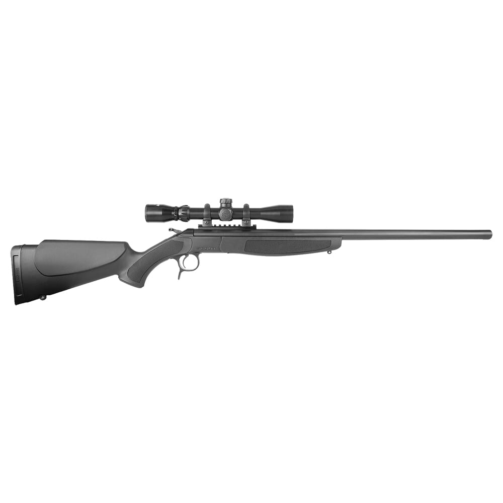 CVA Scoped Scout .450 Bushmaster 25" 1:24" Bbl Blued/Black Single Shot Rifle w/Mounted KONUS Scope CR4830SC