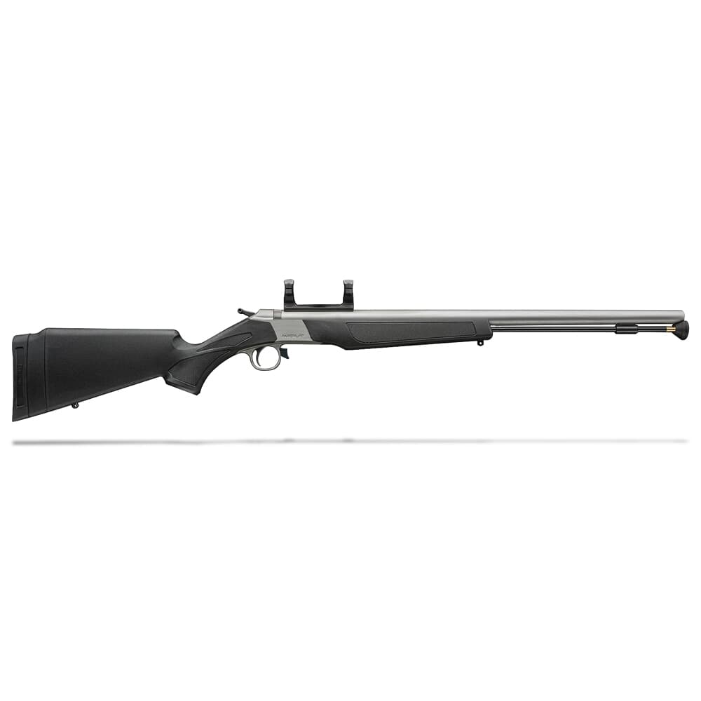 CVA Wolf V2 209 Magnum .50 Cal 24&quot; Bbl SS/Black Break Action Inline Muzzleloader PR2117SM
