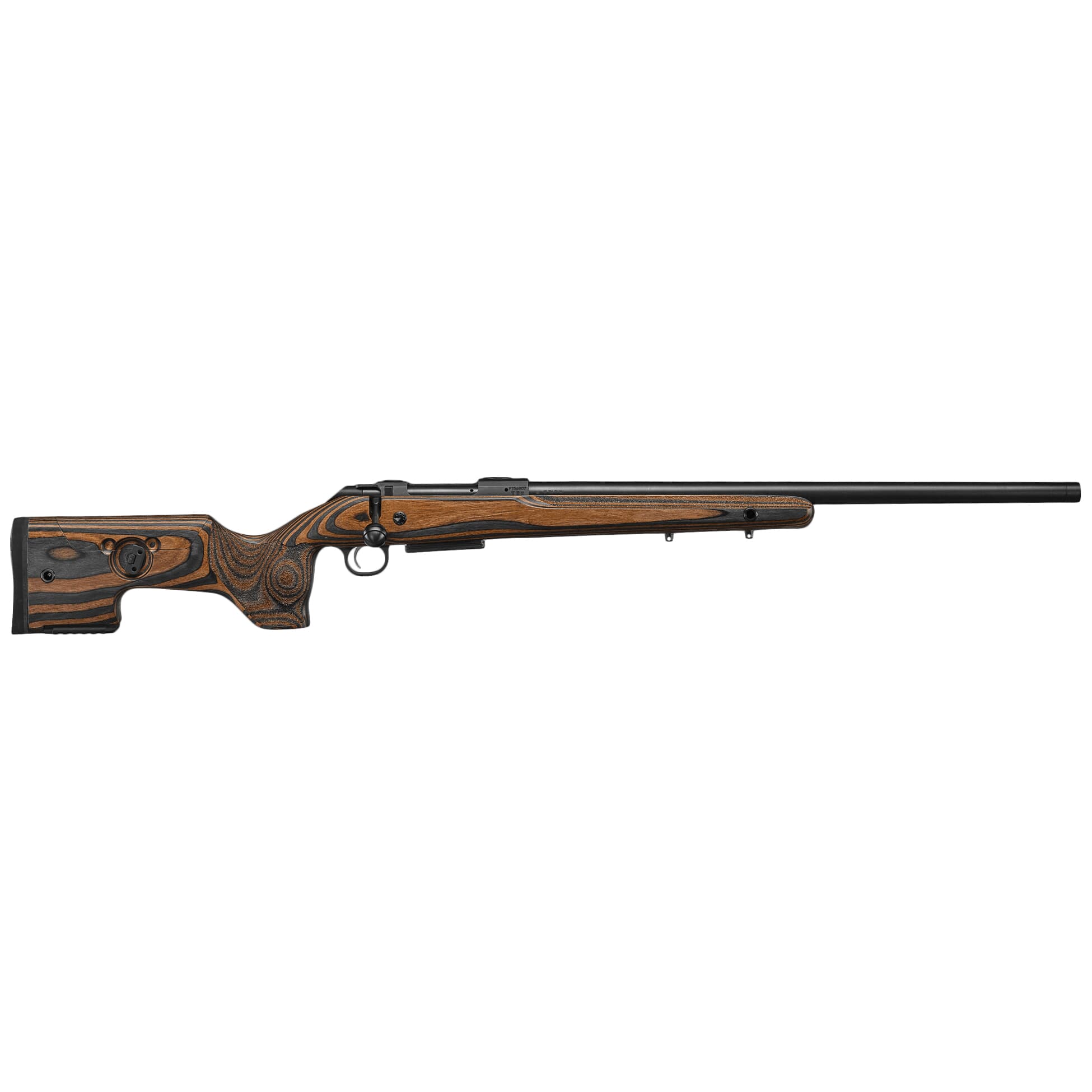 CZ-USA 600 ST2 Range .223 Rem 24" 1:9" 1/2x28 Bbl Gray/Brown Laminate 5rd Rifle w/Adjustable Comb 07501