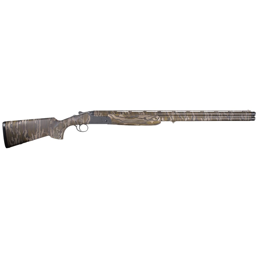 CZ-USA Field Sports Swamp Magnum Camo 12ga 30&quot; 3-1/2&quot; Mossy Oak BottomLand Syn Stock Over/Under Shotgun w/Picatinny Rail &amp; (5) Ext Chokes 06579