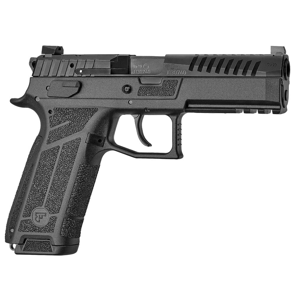 CZ-USA P-09 F Nocturne 9mm 4.53&quot; Bbl Optics Ready 19rd Full-Sized Handgun 91670