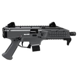 CZ-USA Scorpion EVO 3 S1 9mm 10rd 7.72" 1/2x28 Pistol w/Battleship Grey Alum Adj Sights, Top/Bottom Rail, Ambi Manual Safety 01356