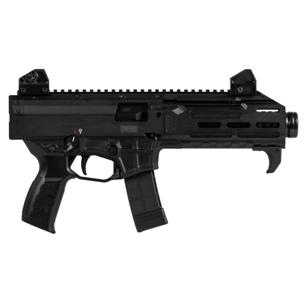 CZ-USA Scorpion 3 Plus 9mm 7.8&quot; 1/2x28 Bbl Pistol w/(5) 20rd Mags &amp; Rear QD Sling Mount 91431