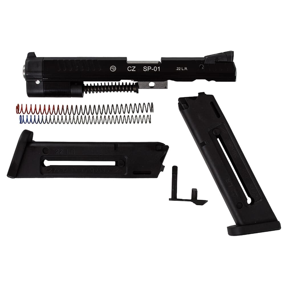 CZ-USA 75 SP-01 Kadet Adapter.22 LR 10rd Fixed Front/Hajo Rear Conversion Kit 01612