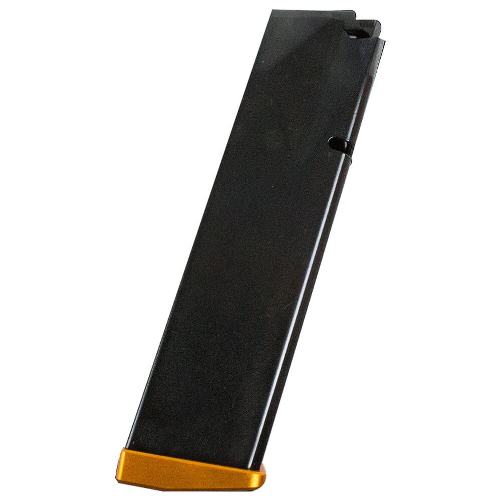 CZ-USA Tactical Sport .40 S&amp;W 17rd Orange Aluminum Base Pad Magazine 11176