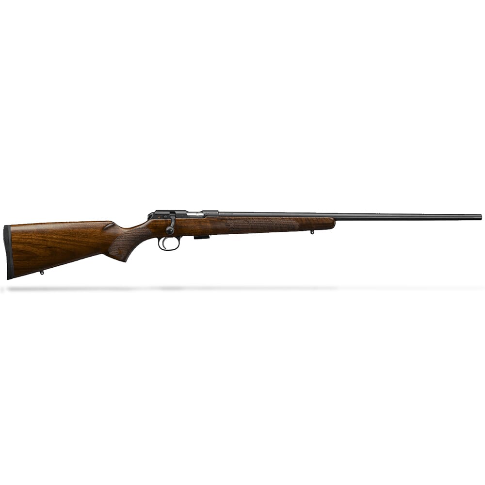 CZ-USA 457 American .22 WMR 24" Nitride, Walnut, American-Style, 11mm Dovetail 5rd Rimfire Rifle 02311