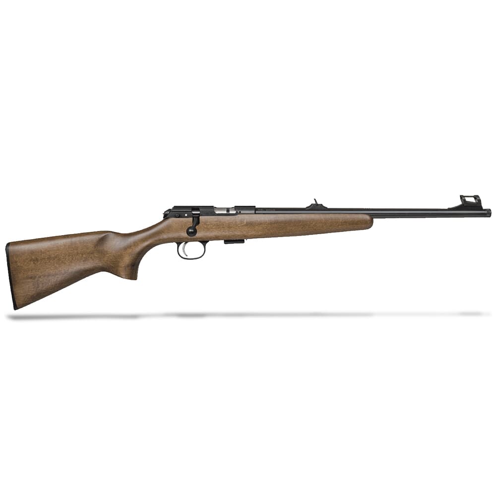CZ-USA 457 Scout .22 LR Single Shot Adapter 16&quot; 1/2x28 Nitride, Beech, Adj Iron Sights, American-Style, 11mm Dovetail Rimfire Rifle w/12&quot; LOP 02335