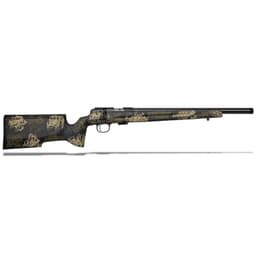 CZ-USA 457 Varmint Precision Trainer Camo Suppressor-Ready .22 LR 16.5" 1/2x28 Nitride, Manners Composite, 11mm Dovetail 5rd Rimfire Rifle 02338
