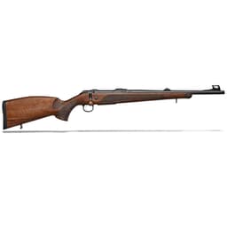 CZ-USA 600 ST2 Lux .308 Win 4rd 20" M15X1 Drilled/Tapped Walnut Stock Fiber-Optic Front/Rear Adj Sights Walnut Bolt Knob Rifle 07302
