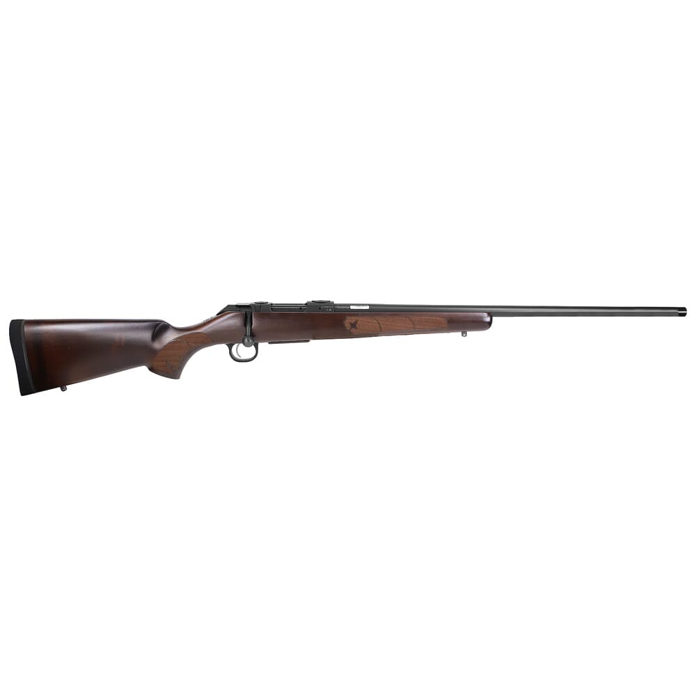 CZ-USA 600 ST1 American .223 Rem 24&quot; 1/2x28 Bbl Drilled/Tapped 5rd Walnut Rifle 07701