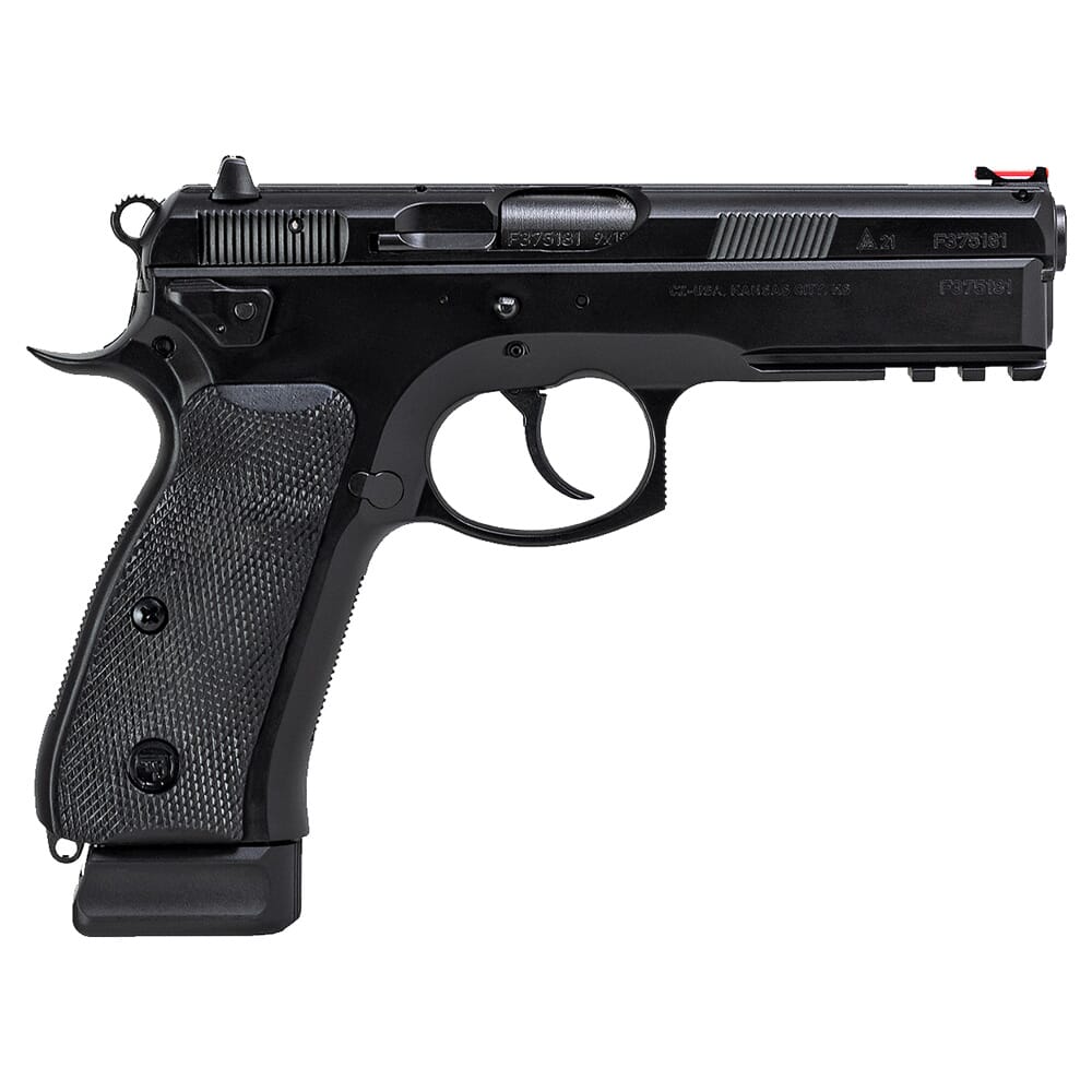 CZ-USA 75 SP-01 Tactical 9mm Blk 19rd Handgun w/Luminescent Front/Rear Sights & Ambi Decocker 89353