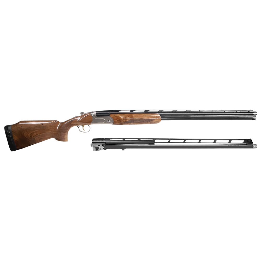 CZ-USA Field Sports All-American Trap Combo 12ga 32&quot; 3&quot; Over/Under Walnut Shotgun w/(2)Bbls, Adj Comb, Adj LOP, Ext Choke Set 06582