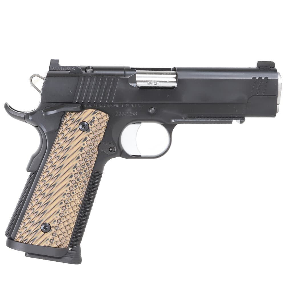 Dan Wesson Specialist Commander .45 ACP Bbl 8rd Optics-Ready Pistol w/Fixed Tritium Night Sights, Light Rail, Magwell, Ambi-Safety &amp; G10 Grips 0179