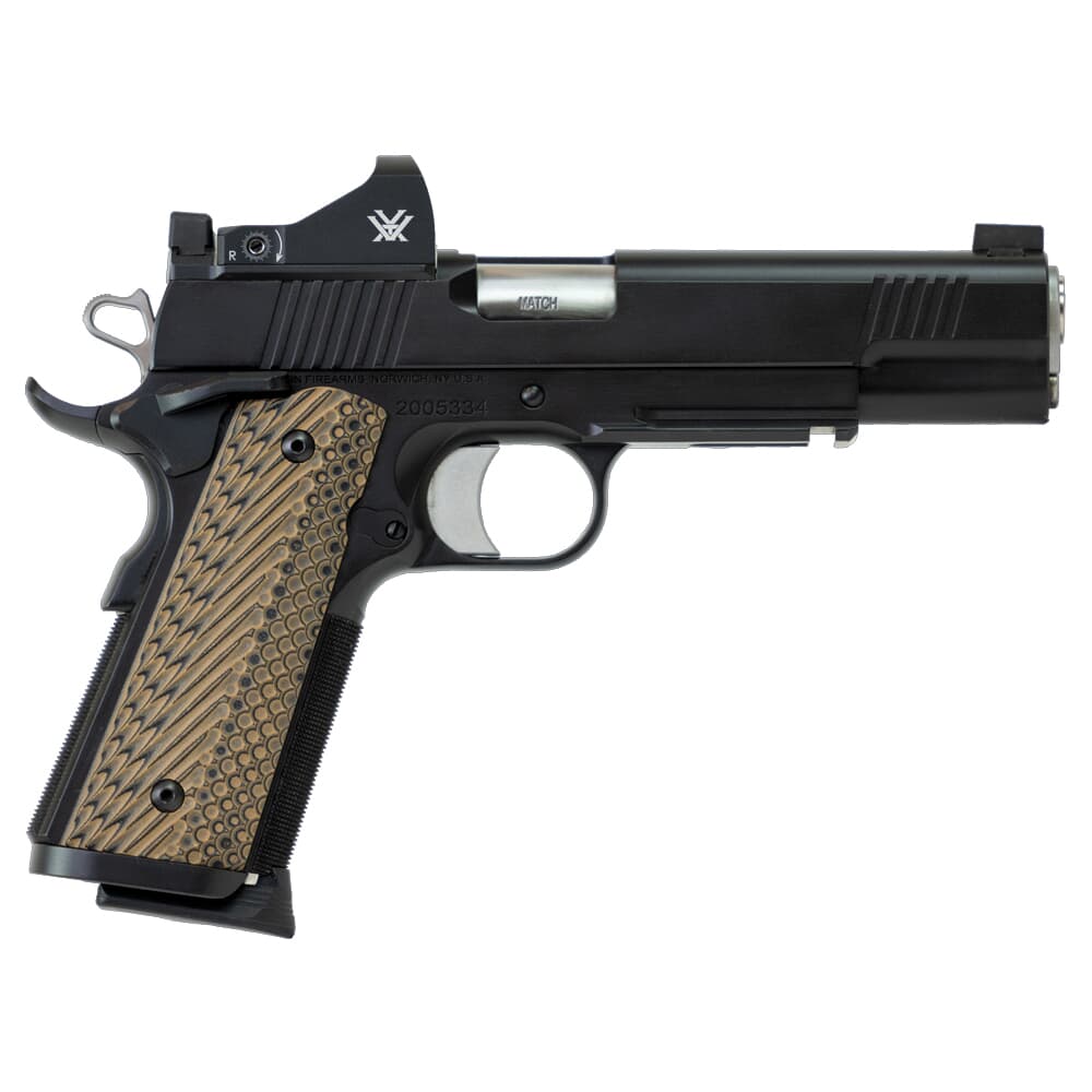 Dan Wesson Specialist .45 ACP 5&quot; Bbl 8rd Optics-Ready Pistol w/Fixed Tritium Night Sights, Light Rail, Magwell, Ambi-Safety &amp; G10 Grips 01799