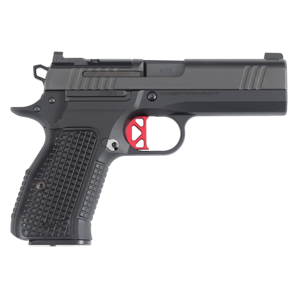 Dan Wesson DWX 9mm 5&quot; Bbl 10rd Optic Ready Black Pistol w/ Night Sights 92114