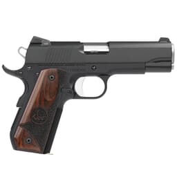 Dan Wesson Guardian 38 SUPER, Blk Alum Bobtail Frame w/Fixed Trit Night Sights, Wood Grips, 9rd Pistol 01838
