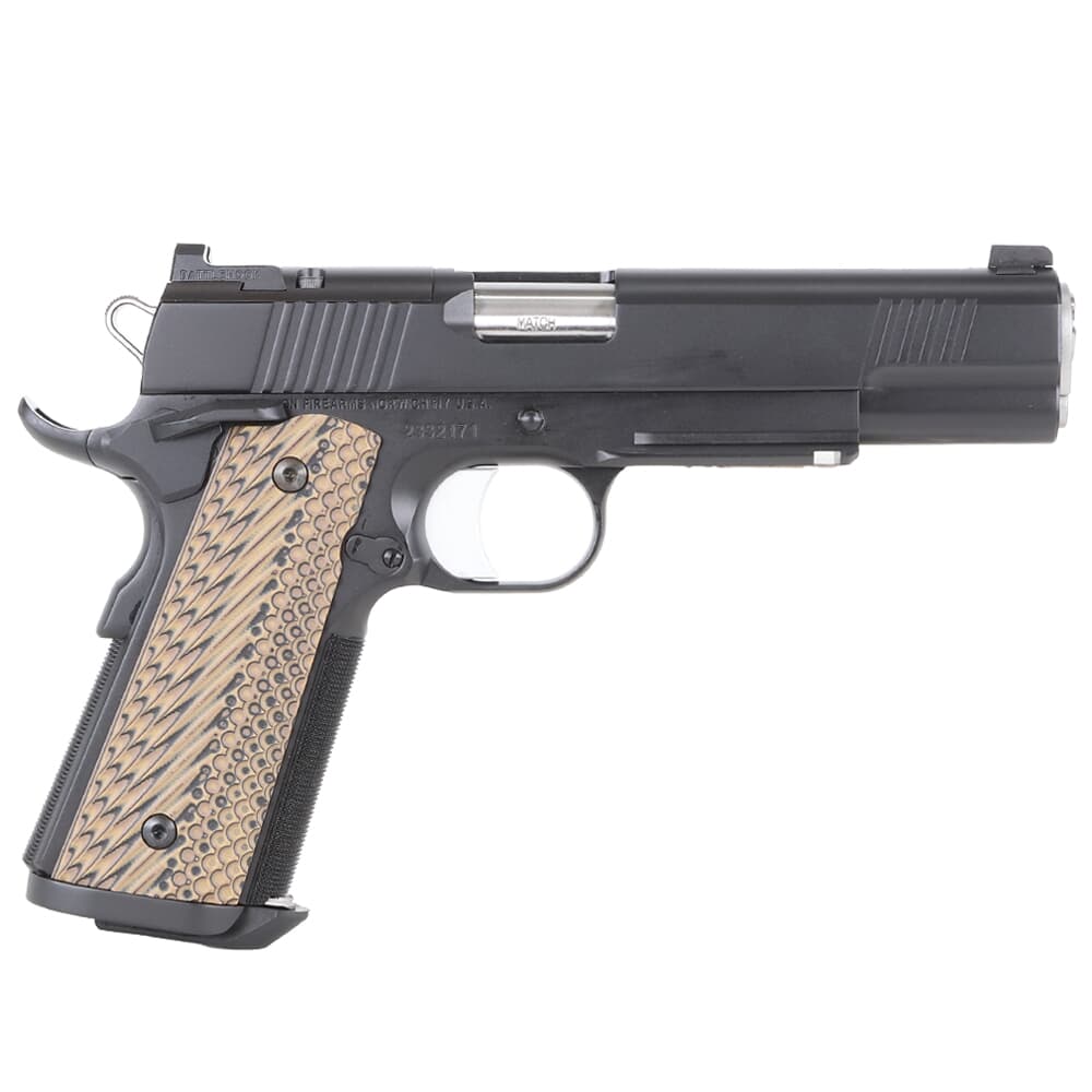 Dan Wesson Specialist 10mm Auto 8rd Optic Ready Pistol w/Fixed Tritium Night Sights, Light Rail, Magwell, Ambi-Safety &amp; G10 Grips 01794