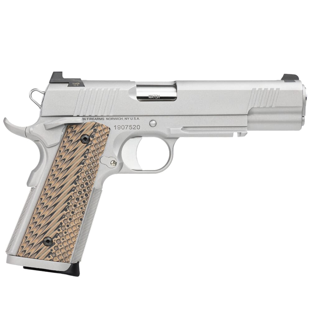 Dan Wesson Specialist .45ACP SS, Fixed Trit Night Sights, Light Rail, Magwell, Ambi Safety, G10 Grips, 8rd Pistol 01802