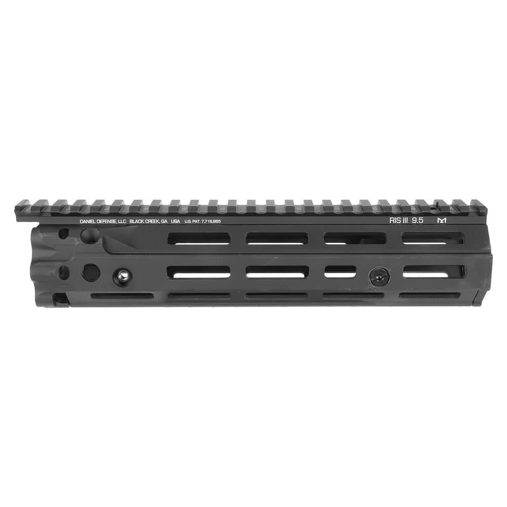 Daniel Defense RIS III 9.5&quot; Black Rail Assembly 01-004-02976-006