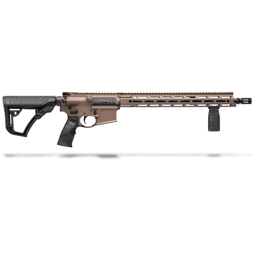 Daniel Defense DDM4 V7 5.56mm NATO 16&quot; 1:7&quot; Bbl Flat Dark Earth (No Mag) Rifle 02-128-10290-067