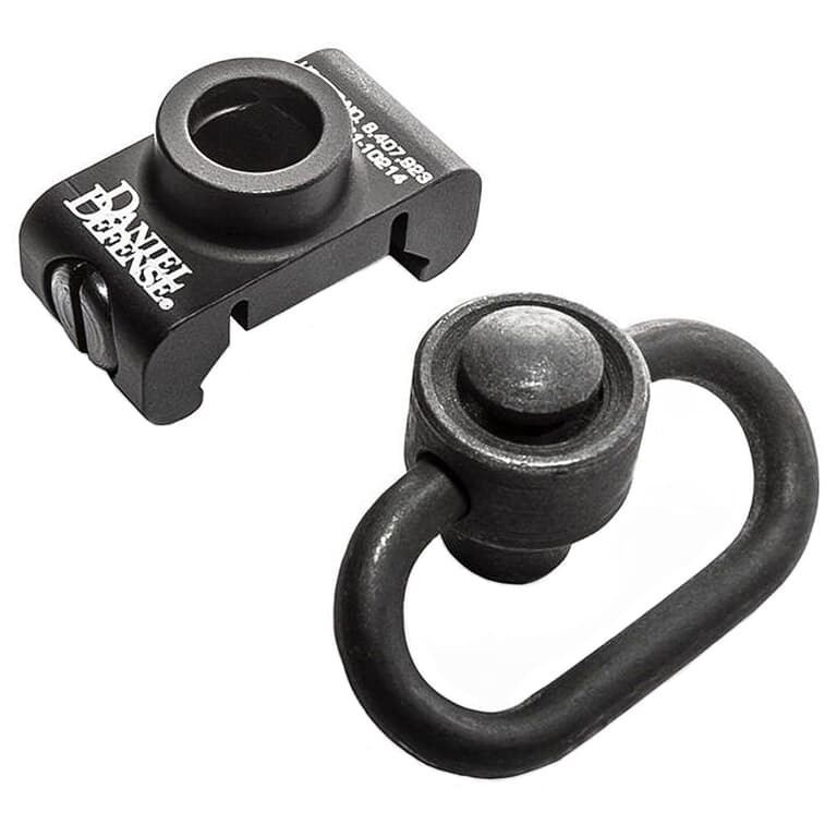 Daniel Defense Rock &amp; Lock Rail Mount QD Swivel Attachment Point w/Heavy-Duty QD Sling Swivel 03-021-30029