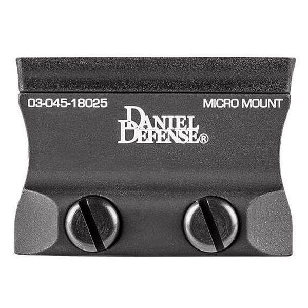 Daniel Defense Rock & Lock Micro Red Dot Mount w/Lower 1/3 Cowitness Adapter 03-045-18025