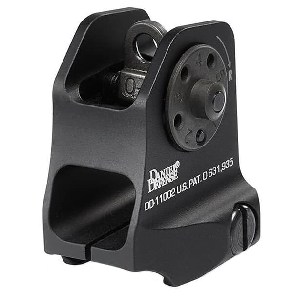 Daniel Defense Rock &amp; Lock Fixed Rear AR-15 Sight 19-064-11002
