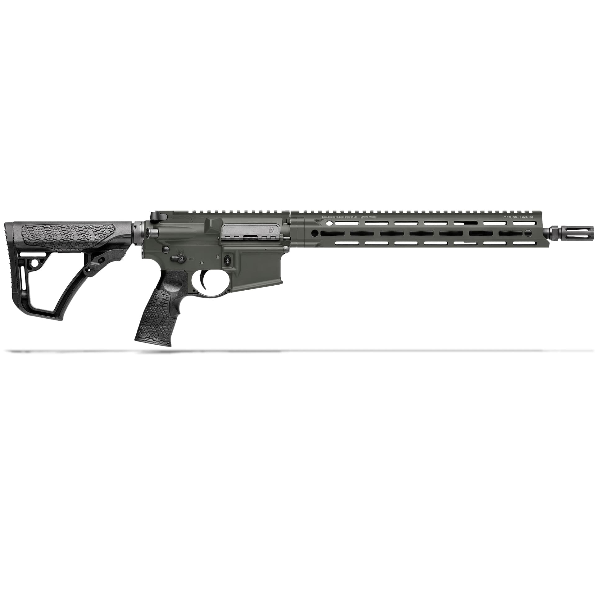 Daniel Defense DDM4 V7 SLW 5.56mm NATO 14.5&quot; Bbl CE DD Deep Woods Green Rifle (No Mag) 02-128-01219-067