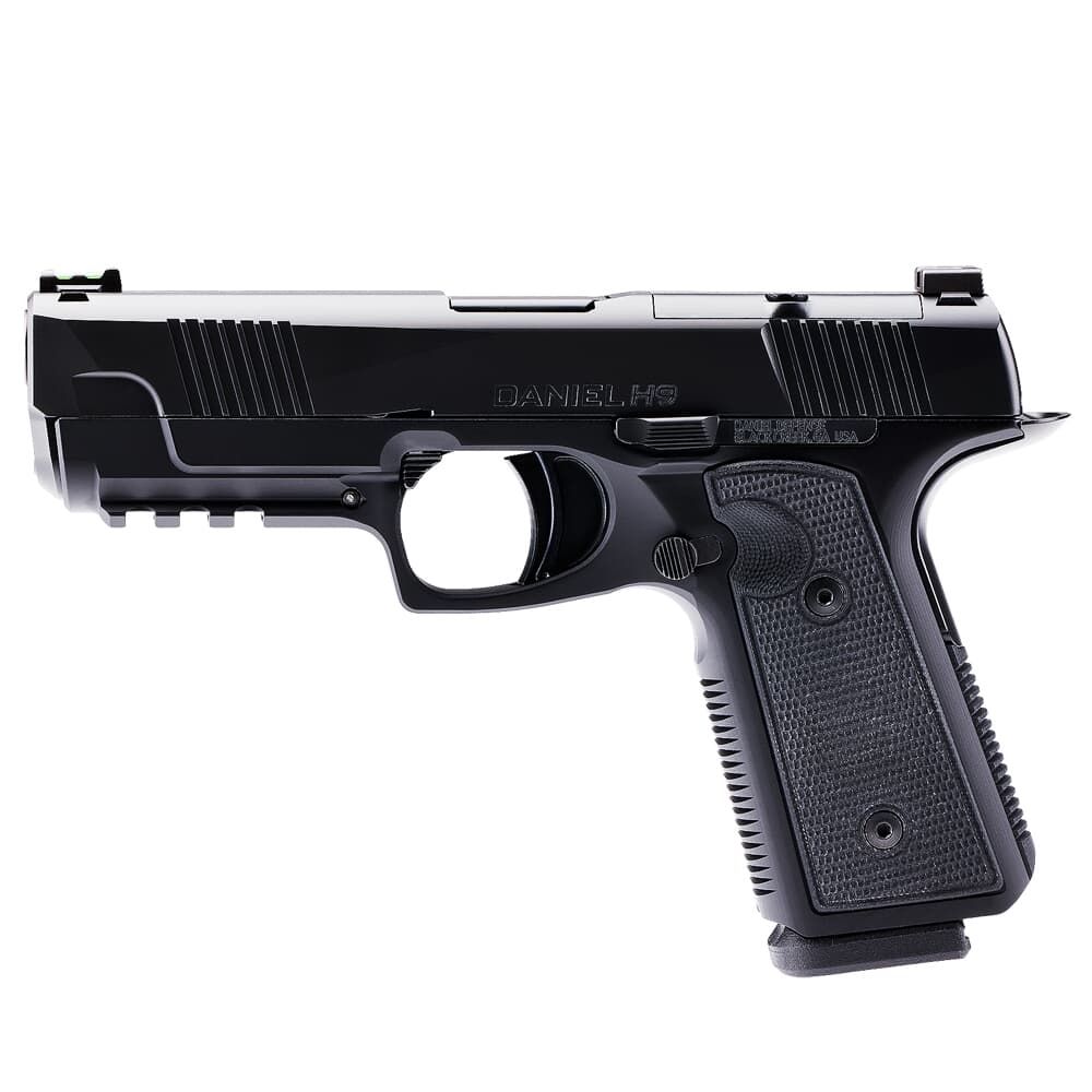 Daniel Defense DH9 9mm 4.28&quot; Bbl Optic Ready 15+1rd Black Pistol 50-179-10084-006