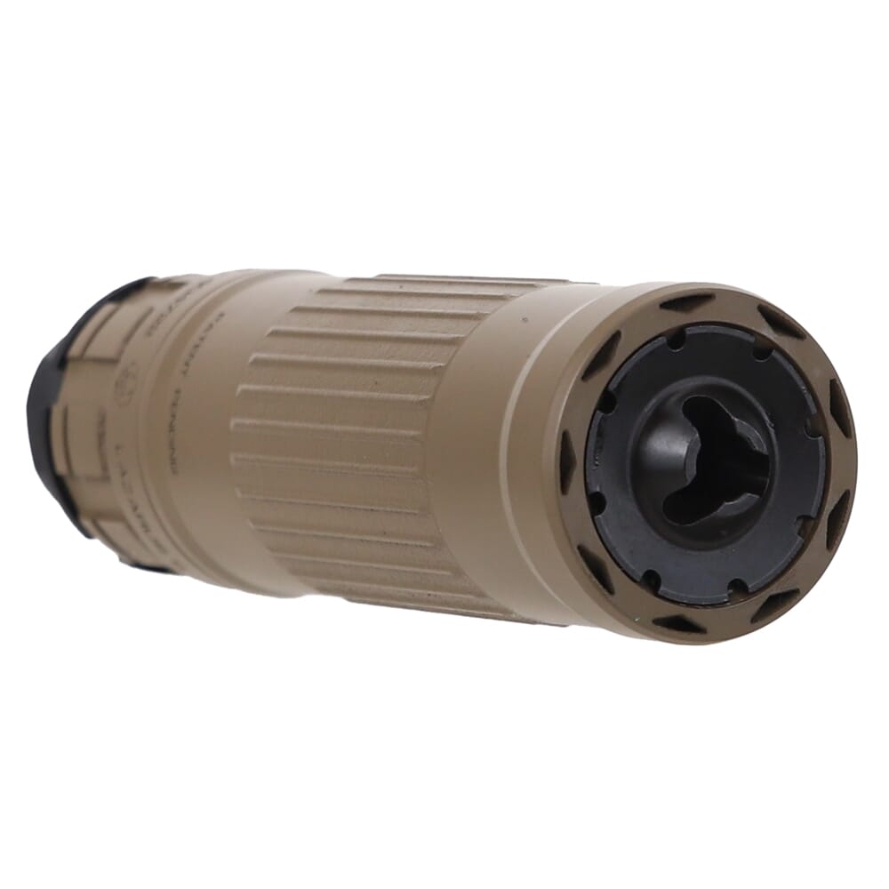 Dead Air Lazarus 6 6mm 5.88" FDE Suppressor Xeno DA129 Flash Hider LZ6XNFDE-img-1