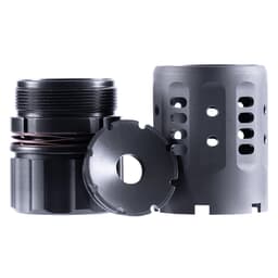 Dead Air .30 Cal Pyro Muzzle Brake with DA428 KeyMo & Front Cap DA202A