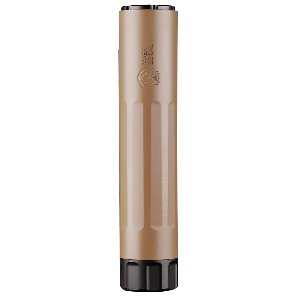 Dead Air Mask .22 LR 5.1&quot; FDE Silencer (NFA) MASK22FDE