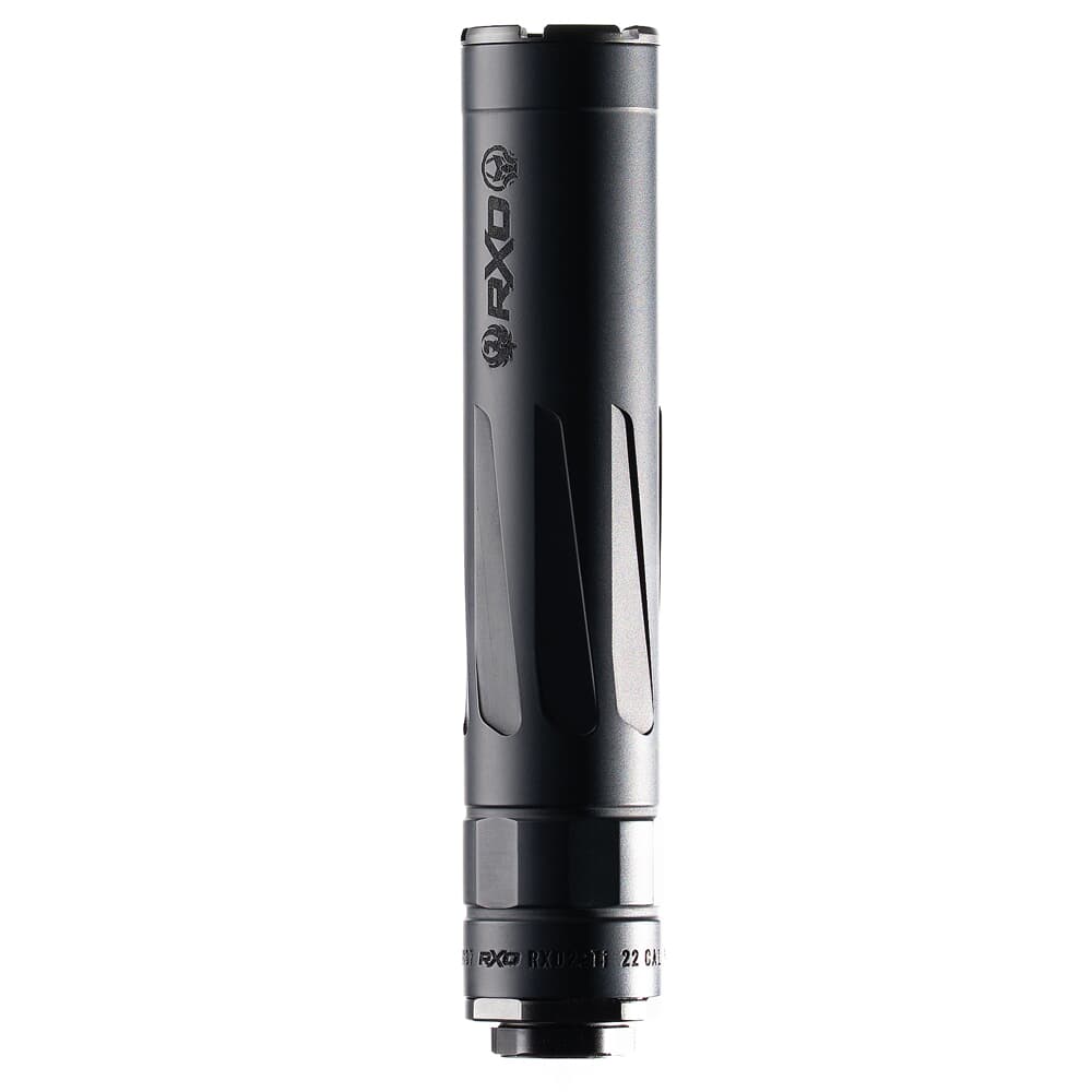 Dead Air RXD22Ti .22LR/5.7 Black Silencer w/ RXD674 1/2-28 XRF Brake RXD22TiBLK