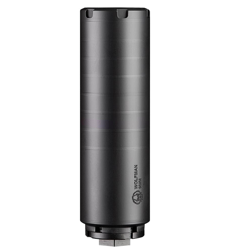 Dead Air Wolfman Modular 9mm Subgun/Pistol Silencer w/Direct Thread 1/2-28 Mount WOLFMAN