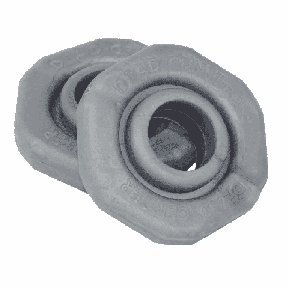 Dead Center Stabilizer Silencer for 3/4" Stabilizers 2/pk Silver DC-SS-3/4-SLVR