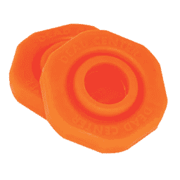 Dead Center Stabilizer Silencer for 5/8" Stabilizers 2/pk Orange DC-SS-5/8-ORA