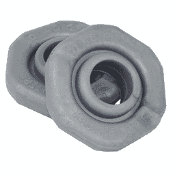 Dead Center Stabilizer Silencer for 5/8" Stabilizers 2/pk Silver DC-SS-5/8-SLVR