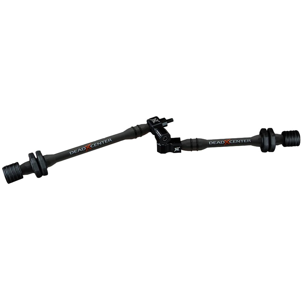Dead Center Dead Level Hunter V2 10&quot; &amp; 8&quot; Black Stabilizer DLHV2-10-8-BLK