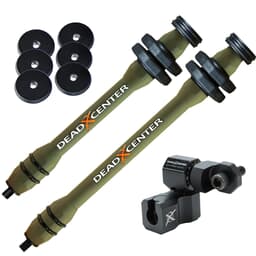 Dead Center Dead Level Hunter V2 Lite 8" & 6" Green Stabilizers DLHV2L-8-6-GRN