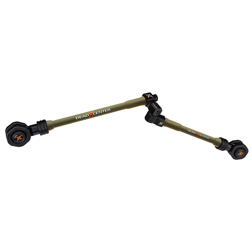 Dead Center Dead Level Hunter Verge 12&quot; &amp; 9&quot; Green Stabilizers DLHVRG-12-9-GRN