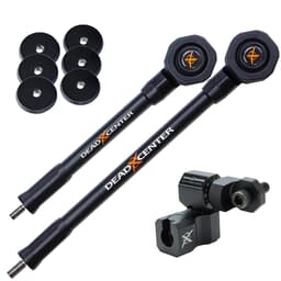 Dead Center Dead Level Hunter Verge Lite 12" & 9" Black Stabilizers DLHVRGL-12-9-BLK